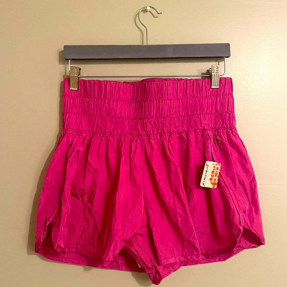 BRAND NEW Free People Movement : The Way Home Shorts — Vivacious Violet